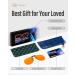 Goiteia 380-500NM Blue Light Filter Clip-On Gaming Glasses - AR-99% Orange | Improve Sleep & Enhance Gaming Experience | eSports Accessories - Buy Online on GoSupps.com