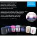 Dexlary Breathable Knee Wraps Bandage Compression Sleeve Brace for Pain Relief - 1 Pair Black - Buy Online on GoSupps.com