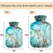 NAANLE Blue Ocean Marble Hot Water Bottle with Cover | 2L Heat Bottle for Pain Relief & Warmth - Perfect for Back Hand Foot & Neck Therapy - Buy Online on GoSupps.com