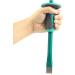 Genubi 12-inch Heavy Duty Masonry Chisel with Hand Guard - Flat End Rock Concrete Mortar Stone Chisel for Demolition, Carving, and Splitting - Buy Online on GoSupps.com