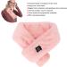 Wooxgehm Heated Scarf | Removable USB Heating Adjustable Neck Scarf - 3 Temperature Plush Scarf for Blood Circulation - Pink - Buy Online on GoSupps.com