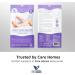 Medcosa Adult Washgloves for Incontinence - Unscented Disposable Body Wipes with Barrier Cream & Dimethicone - 10 ct Pack - Buy Online on GoSupps.com