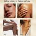  Nasoalne Shimmering Body Oil Brightening body lotion glitter makeup non-greasy and waterproof shimmering tanning oil for shoulders body collarbone thighs - Buy Online on GoSupps.com