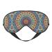 Round Mandala Sleep Mask Adjustable Double -Sided Eye Mask Soft Sleeping Eye Covers for Sleeping Perfect Shading Reduce Eye Edema