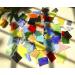 Lanyani Glass Mosaics Pieces - Assorted Colors & Shapes - 1kg/35oz - Buy Online on GoSupps.com