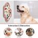 Ohmo Lick Mat for Dogs & Cats - 2 Pack Cute Cactus Design | Leak Mat for Puppy & Pet Fear Relief | Food-Grade Silicone (Coral & Cherry Red) - Buy Online on GoSupps.com