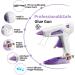 Covacure Kids Hot Glue Gun Kit with 40 Glue Sticks - Fast Heating & Drip Proof for Arts, Crafts, DIY - Includes Finger Protectors & Base Stand - Buy Online on GoSupps.com