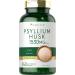 Psyllium Husk Capsules | 1530mg | 240 Caps | High Potency Fiber Supplement | Non-GMO, Gluten Free | by Carlyle