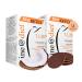 BiscKETO Line Diet | high protein ketogenic snacks | 14 single serving chocolate covered coconut cookies 14 Keto Coconut