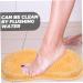 Hemoton Foot Massage Brush - Absorbent Bath Mat and Foot Massager Combo - Buy Online on GoSupps.com