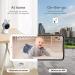 Arenti Video Baby Monitor with 2K Ultra HD Camera, 5 Display, Night Vision, Lullabies, Two Way Talk - White - Buy Online on GoSupps.com