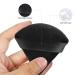 MOTZU 12-Piece Pure Cotton Powder Puff for Contouring - Triangle Wedge Shape, 2.76 inch Size with Strap - White & Black - Buy Online on GoSupps.com