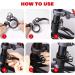 WINOMO 28.6mm Quick Release Bicycle Seat Clamp - Aluminum Alloy Road MTB Cycling Bike Seatpost Clamp in Black - Buy Online on GoSupps.com