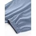 Elegancity Mens Cargo Jogger Trousers Work Pants Regular Fit Drawstring Sweatpants Sports Bottoms with Pockets - 32 A Sky Blue - Buy Online on GoSupps.com