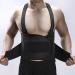 Adjustable Back Brace Elastic Lumbar Support Belt - Lower Back Brace Posture Corrector Protector All-Round Waist Protection - Buy Online on GoSupps.com