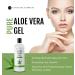 Kate Blanc Cosmetics Aloe Vera Gel (8 oz) for Face, Skin & Hair Growth | Organic Pure Aloe Gel for Sunburn Relief, Dry Scalp Moisturizer - Buy Online on GoSupps.com