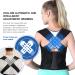 Posture Corrector for Women & Men - Adjustable Shoulder Brace Back Straightener - XL for Middle & Upper Spine Support - Buy Online on GoSupps.com
