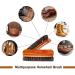 VESONNY 2Pcs Horsehair Shoe Brush Set for Leather Suede Sneakers - Brown - Buy Online on GoSupps.com