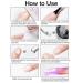 Nail Solid Glue | Versatile Long-Lasting Nails Strong Adhesive UV Nail Glue Solid Gel Nail Tips Strong Clear Acrylic Nail Gel Tank ArmorFilm Non-stick Solid Patch Gel Nail Piece Adhesive Firm - Buy Online on GoSupps.com