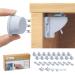 Tyry.hu child locking cabinet baby drawer protection drawer magnet children cabinet protection baby security magnetic cabinet lock invisible (16 locks+2 keys) 16 locks+2 key+2 position regulators