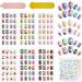 144Pcs Kids Press On Nails Set - Ice Cream Design | Short Artificial Fake Nails for Girls | Quick Stick On, No Fading, Pre-Glued Acrylic Nail Tips | Children's Gift & Nail Decoration Kit - Buy Online on GoSupps.com