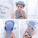 XIAOHAWANG Baby Boy Dinosaur Bucket Hat - Blue Bear Design | 1-2 Years | Summer Beach Cap for Infant Toddler Boys - Buy Online on GoSupps.com