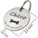Personalized Dog Name Tag - Engraved Collar Tag 23mm | Custom Dog Cat & Puppy Tags with Symbol Selection | Ideal for Dog Day Gifts - Buy Online on GoSupps.com