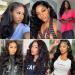 LSYBEAUTY Body Wave Lace Front Wig 22 Inch - 180% Density Brazilian Virgin Hair - Glueless 4X4 Lace Closure Wig for Black Women - Pre Plucked with Baby Hair - Natural Color 22 Inch - Buy Online on GoSupps.com
