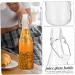 Ciieeo 2pcs Glass Snap Bottle Homebrew Transparent Bottle 27X7X7CM Transparent - Buy Online on GoSupps.com