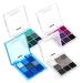 WOONEKY 4 Pcs Eyeshadow Glitter Palette Eye Shadow Plastic Eyeshadow Palette
