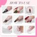 28g Acrylic Nail French Manicure Powder - White Clear Red Nude Professional Acrylic Nail System - HJ-NAP017-No.10 - Buy Online on GoSupps.com