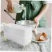 jojofuny Box Household Egg Holder Egg Tray Eggs Holder The Pet High Branch Anti-collision White re-usable White 26.5X16X10CM - Buy Online on GoSupps.com