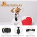 Shop Hacraho Dog Tie - Adjustable Smoking Neck Band for Small & Medium Dogs | Stylish & Secure Collar with Quick Lock Buckle - Buy Online on GoSupps.com
