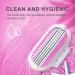 Venus Razor Refills - Women's Shaving Blade Refills (4pcs) | Smooth Cool Pink A - International Shipping Available - Buy Online on GoSupps.com