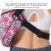 FOGOK Foam Arm Sling Shoulder Immobilizer - Rotator Cuff Support Brace with Waist Strap for Women - Ideal for Shoulder Injury, Dislocation, Fracture - Rose Leopard - Buy Online on GoSupps.com