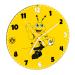 Borussia Dortmund BVB children's wall clock EMMA 30cm