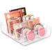 Makeup Organizer for Vanity, Make Up Organizers and Storage for Vanity, 7 Sections Divided Makeup Organizer for Vanity, Clear Plastic Cosmetics organizer for Drawer and Bathroom