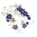 Garneck 1 Set Hair Accessories for Wedding Hair Accessories Bridal Hair Accessories Bridal Pearl Hair Accessories Flower Hair Combs Rhinestone Flower Hair Comb Hair Comb for Women