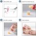 Baby Medicine Dispenser Set - Liquid Medicine Syringe for Feeding Drugs, Water, Milk, Juice, Vitamins - Pack of 3 - Buy Online on GoSupps.com
