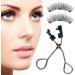 Buy A/a Magnetic Eyelash Set - 3D Reusable False Lashes with 3 Magnets & Pliers | Upgraded Magnetic Eyelash Set for Effortless Glam - Buy Online on GoSupps.com