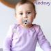 Personalized Gold Pacifier & Clip Set with Gift Box - Glitter Crystal Dummy for Girl Baby Shower - Buy Online on GoSupps.com