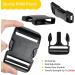 2 Inch Buckles Straps Set  6 Yards Nylon Webbing Straps with 6 Pcs Quick Side Release Plastic Buckle Dual Adjustable and 12 Pcs Tri-Glide Slide Clip + 6 Pcs Metal D Rings  No Sewing Required - Buy Online on GoSupps.com