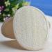 Loofah Pads - 1Pc Natural Exfoliating Loofah Sponge Pad for Men & Women | Beige Body Scrubber Bath Tool - Buy Online on GoSupps.com