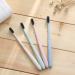 YAOSEN Eco-Friendly Wheat Straw Toothbrush - Bamboo Charcoal Soft Bristles (10-Pack) | Sustainable Oral Care - Buy Online on GoSupps.com