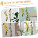 Zerodeko 4 Pcs Simulation Lemon Rattan Garland Decor Plant Flower Embellishments Front Door Wreath Wedding Supplies Artificial Flower Spring Front Door Adornment Summer Plastic Green Leaves Yellowx2pcs 100x13cmx2pcs - Buy Online on GoSupps.com