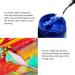KELIFANG 5-Piece Stainless Steel Palette Knife Set for Oil and Acrylic Painting - Buy Online on GoSupps.com