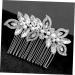 Mikinona 1pc Bridal Hair Comb Bride Hair Clip Womens Hair Clips Wedding Hair Comb Elegant Headwear Hair Jewels for Women Goody Hair Clips for Women Hair Combs for Women Rhinestone Hair Comb - Buy Online on GoSupps.com