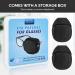 eZAKKA Silk Eye Patches for Adults & Kids - Left & Right Eye 2 Pcs, Medical Patch for Glasses, Amblyopia & Strabismus - Black Large (2 Packs) - Buy Online on GoSupps.com