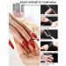 Yokilly Clear Coffin Nails Tips - 550PCS Long C Curved Nail Tips for Acrylic Nails - Professional Half Cover Square Soft Gel Fake Nail Tips for Nail Salons and DIY Nail Art - Buy Online on GoSupps.com