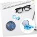 GLEAVI Glasses Case & Holder Organizer - 2 Sets Terrarium Style - Blue 7.5x7.5cm - International Shipping Available - Buy Online on GoSupps.com